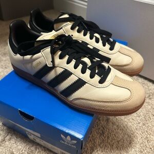 Women’s Adidas Samba OG cream white sand